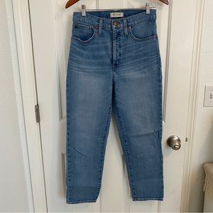 Madewell classic straight jean